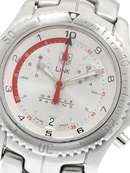 TAG HEUER Link Oracle Racing CT1118 Chronograph Quartz Men\'s Watch_945307 main image 10